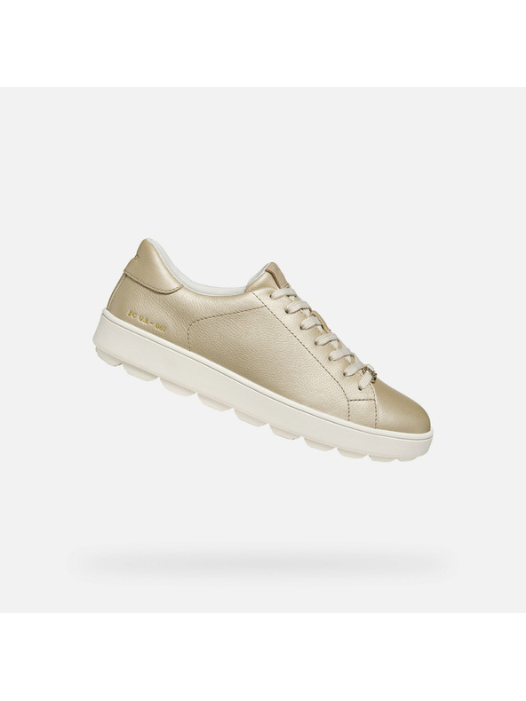 Geox Pantofi sport aurii pentru femei Geox Spherica ECUB-1