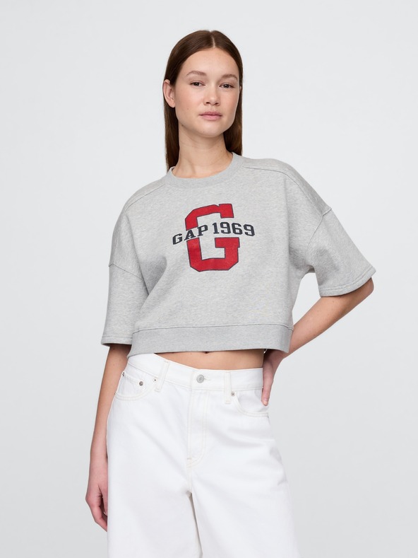 GAP Hanorac oversize crop VintageSoft Americana GAP