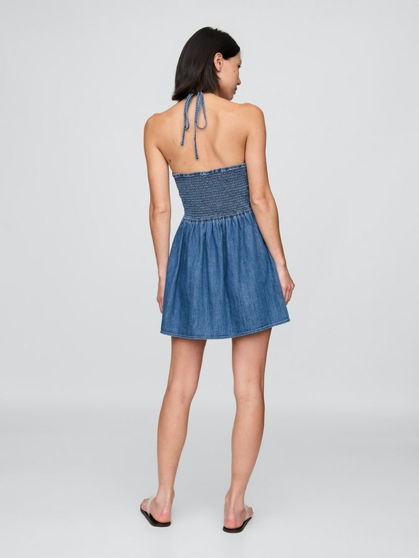 GAP Rochie mini din denim cu buzunare GAP