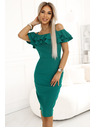 numoco Rochie midi mulată CARMEN în stil spaniol