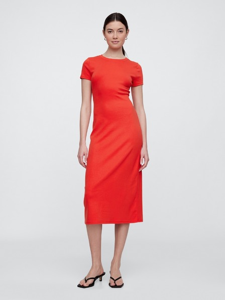 GAP Rochie midi din tricot cu decupaje GAP