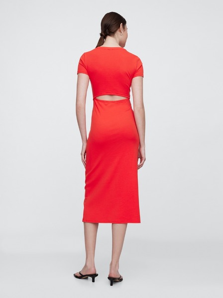GAP Rochie midi din tricot cu decupaje GAP
