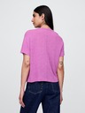 GAP Tricou crop din in GAP