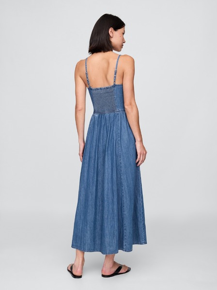 GAP Rochie maxi din denim cu buzunare GAP