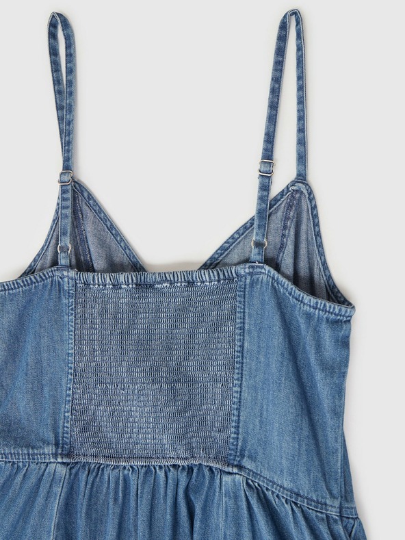 GAP Rochie maxi din denim cu buzunare GAP