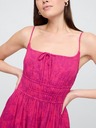 GAP Rochie maxi din muselină cu buzunare GAP
