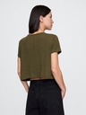 GAP Tricou crop din in GAP