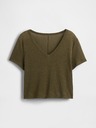 GAP Tricou crop din in GAP