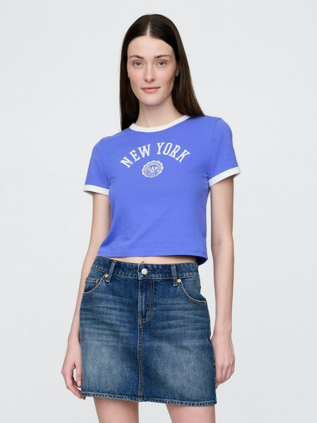 GAP Tricou crop cu logo GAP