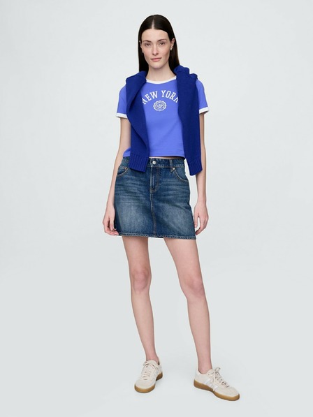GAP Tricou crop cu logo GAP