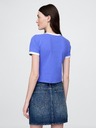 GAP Tricou crop cu logo GAP