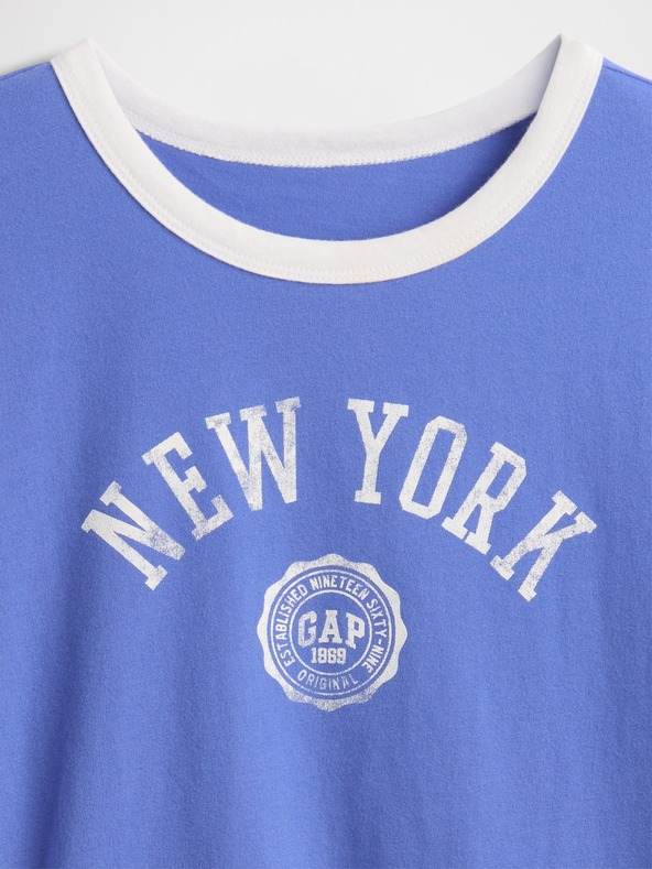 GAP Tricou crop cu logo GAP