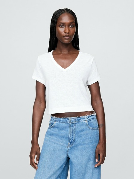 GAP Tricou crop din in GAP