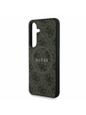 Guess Guess PU Leather 4G Colored Ring MagSafe Husă spate pentru Samsung Galaxy S25 Brown