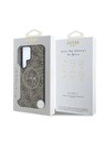 Guess Guess PU Leather 4G Colored Ring MagSafe Husă spate pentru Samsung Galaxy S25 Ultra Brown