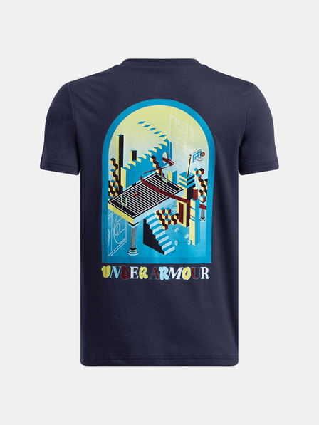 Under Armour Tricou pentru băieți Under Armour UA B PORTAL LOGO SS