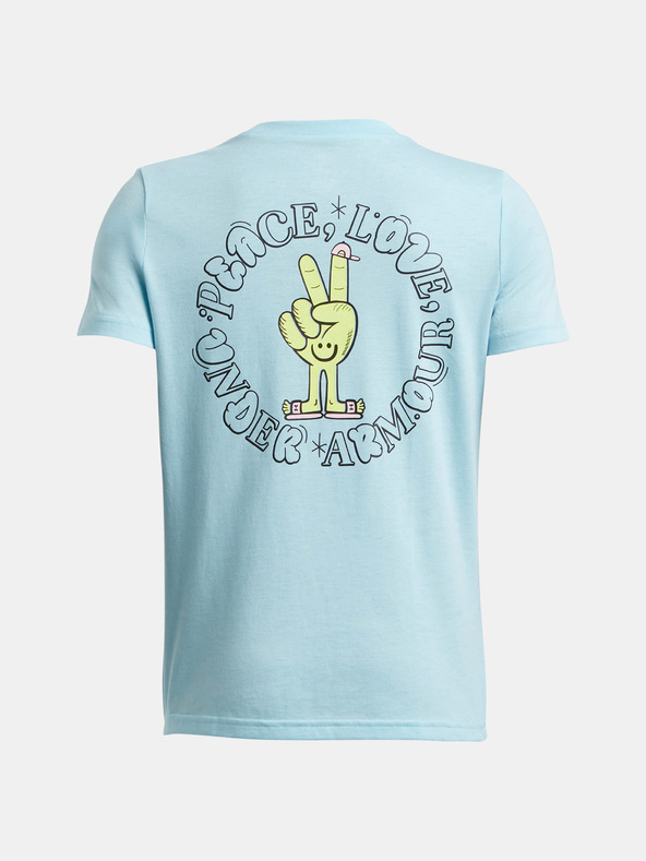 Under Armour Tricou pentru băieți Under Armour UA B PEACE LOVE UA SS