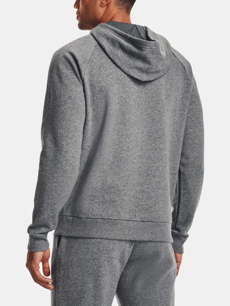 Under Armour Hanorac pentru bărbați Under Armour UA Rival Fleece 1/2 Fermoar HD-GRY