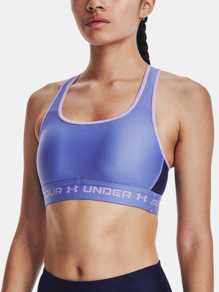 Under Armour Sutien pentru femei Under Armour UA Crossback Mid Bra-BLU