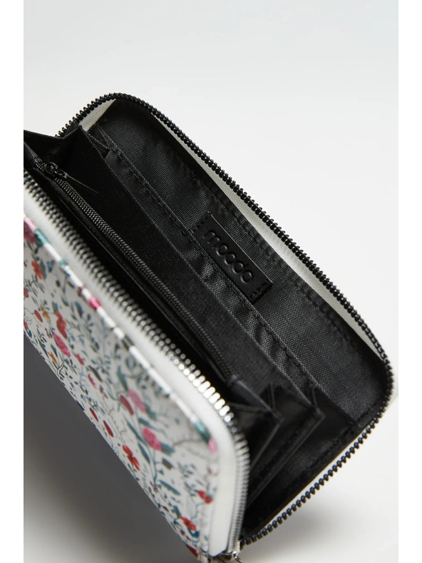 Moodo Portofel alb cu model