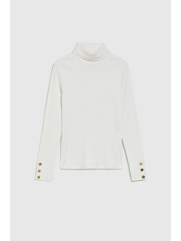 Moodo Top deschis pentru femei cu mânecă lungă