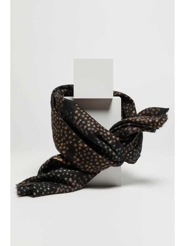 Moodo Șal negru pentru femei