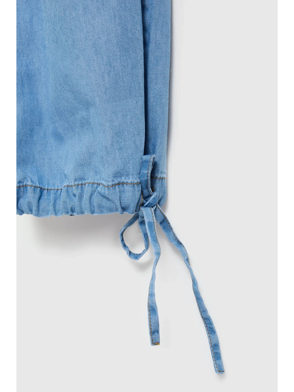 Moodo Pantaloni albaștri pentru femei Moodo