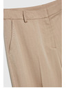 Moodo Pantaloni eleganți bej pentru femei Moodo