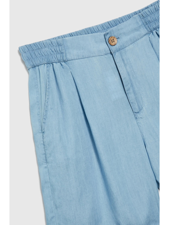 Moodo Pantaloni scurți albaștri pentru femei Moodo