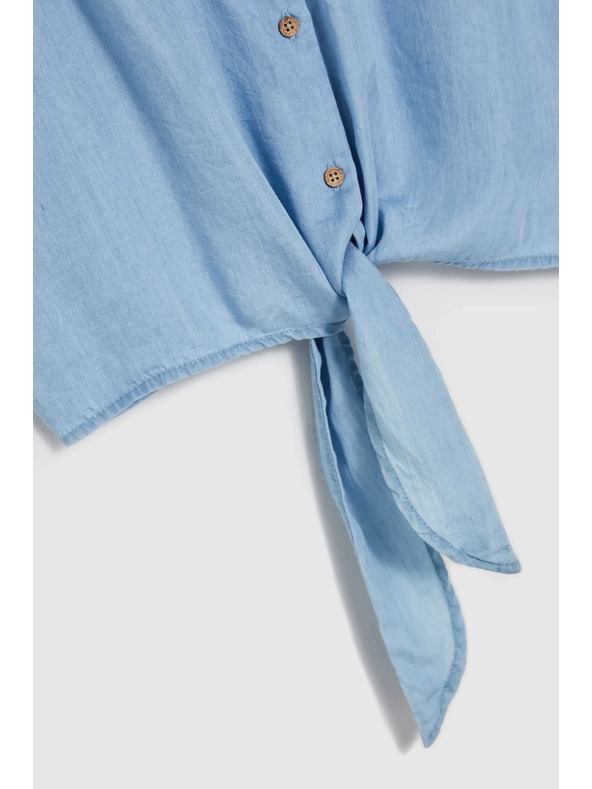 Moodo Cămașă albastră pentru femei Moodo