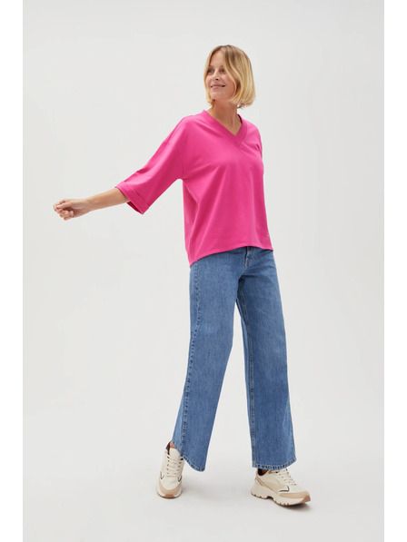 Moodo Bluză fuchsia pentru femei Moodo
