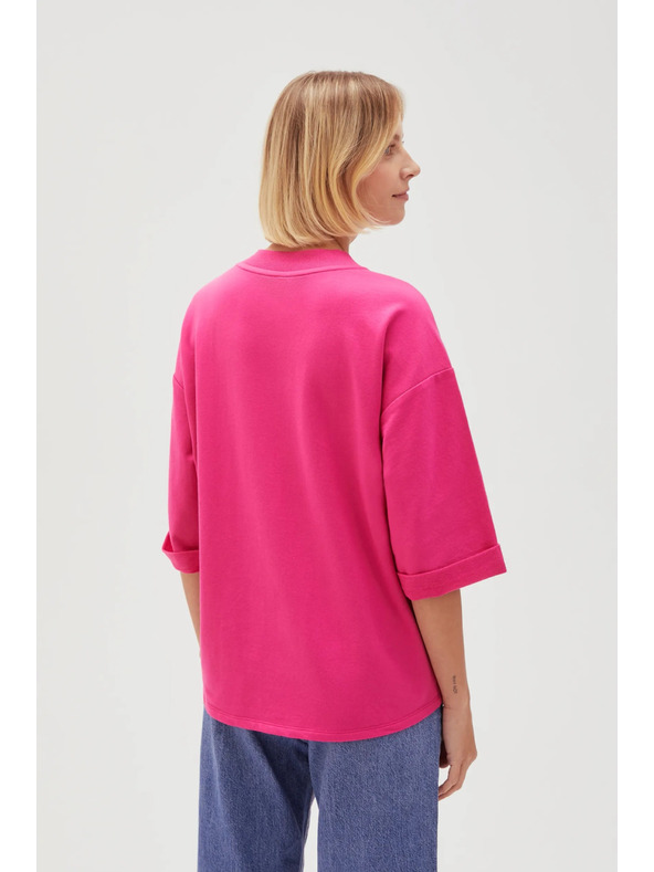 Moodo Bluză fuchsia pentru femei Moodo