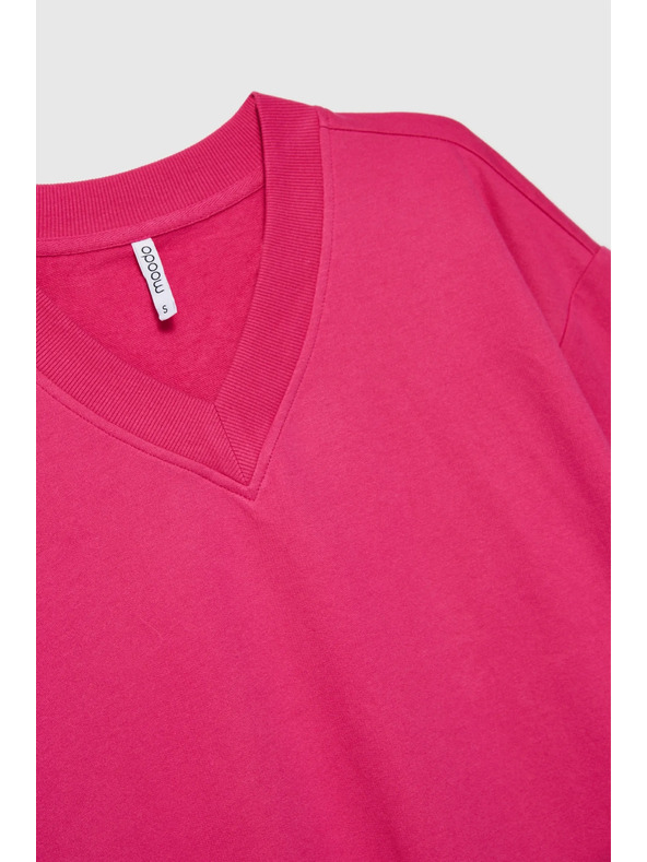 Moodo Bluză fuchsia pentru femei Moodo