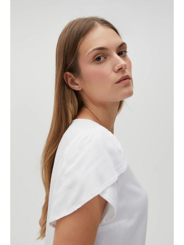 Moodo Cămașă albă de damă Moodo