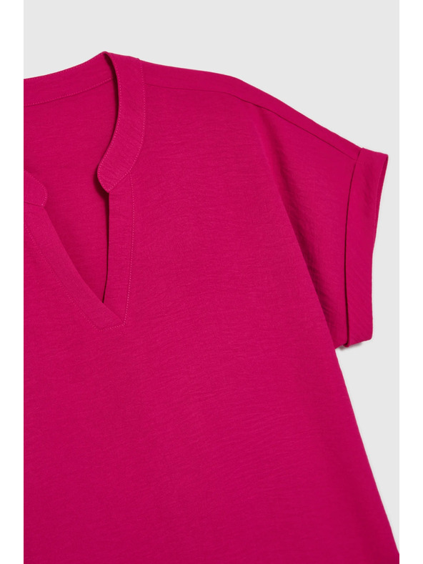 Moodo Cămașă fuchsia pentru femei Moodo