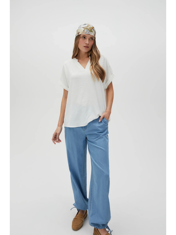 Moodo Cămașă albă de damă Moodo