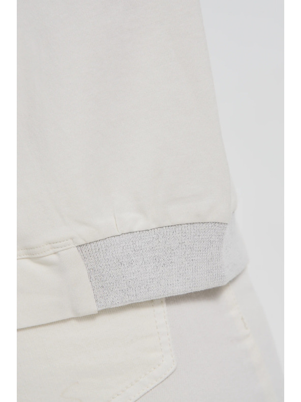 Moodo Tricou alb pentru femei Moodo