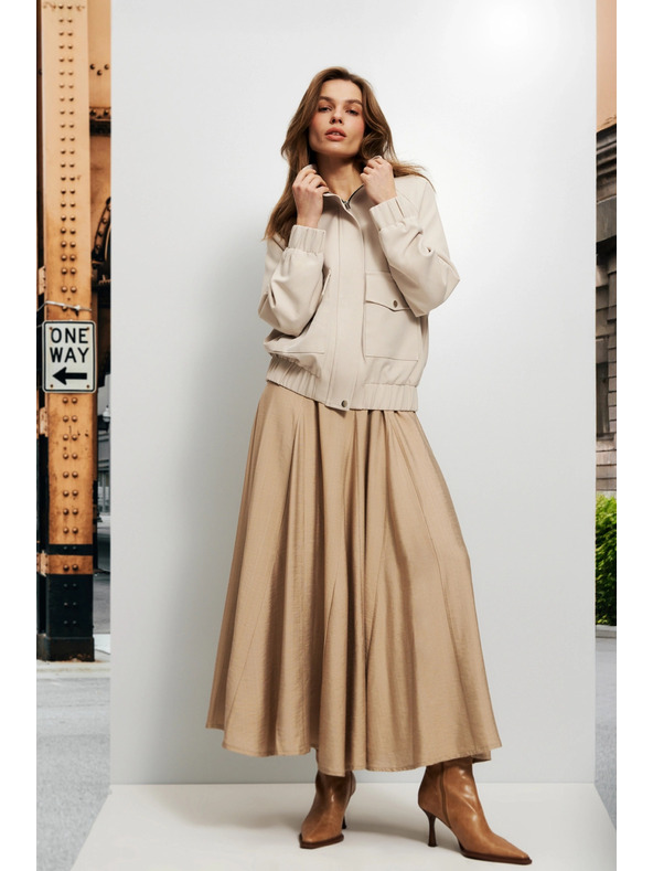 Moodo Fustă pentru femei Moodo Beige