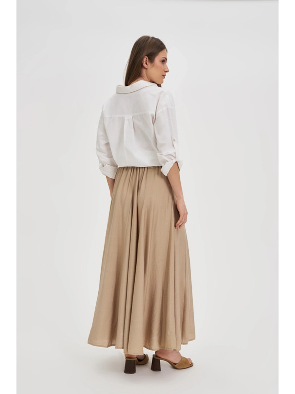 Moodo Fustă pentru femei Moodo Beige