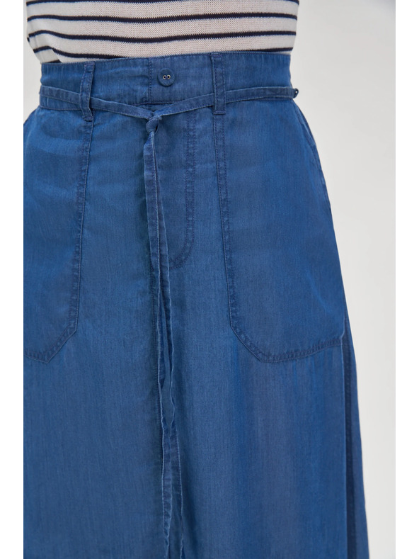 Moodo Fustă denim albastră pentru femei Moodo