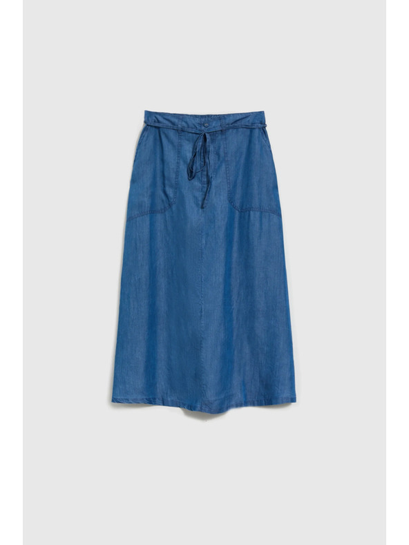 Moodo Fustă denim albastră pentru femei Moodo