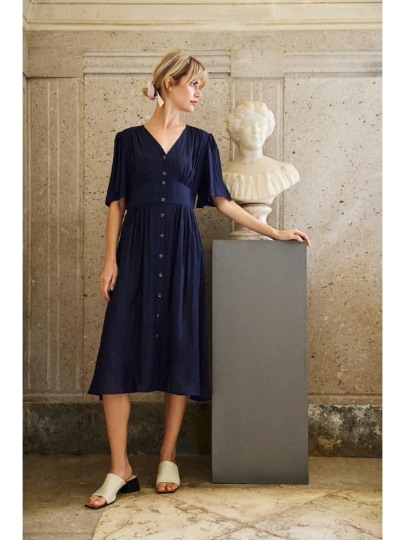 Moodo Rochie de damă albastru închis Moodo