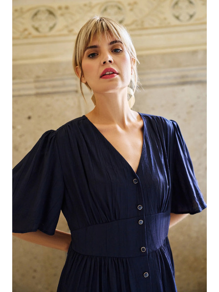 Moodo Rochie de damă albastru închis Moodo