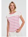 Moodo Tricou fucsia pentru femei Moodo