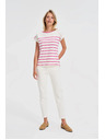 Moodo Tricou fucsia pentru femei Moodo