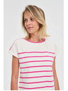 Moodo Tricou fucsia pentru femei Moodo