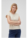 Moodo Tricou bej deschis pentru femei Moodo