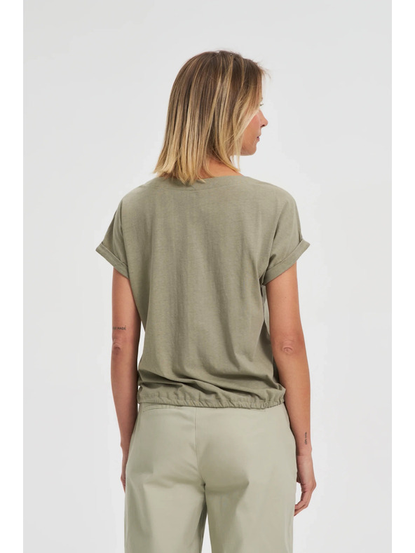 Moodo Tricou măsliniu pentru femei Moodo