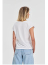 Moodo Tricou alb pentru femei Moodo