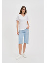 Moodo Tricou alb pentru femei Moodo